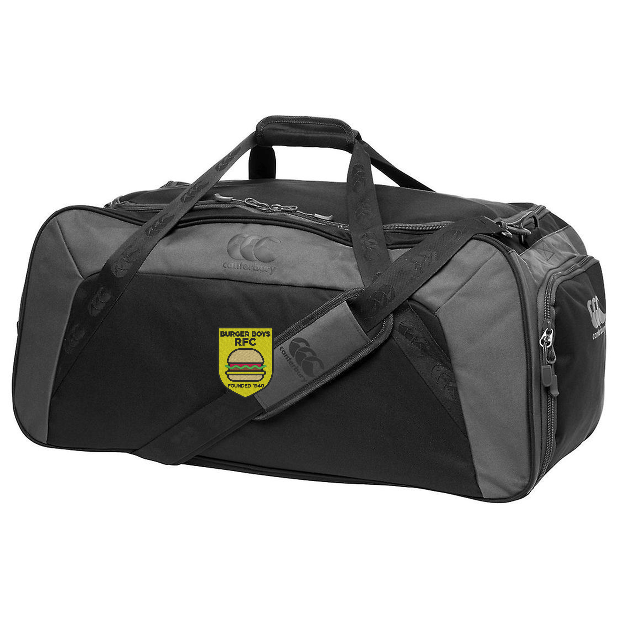 Canterbury's Durable Water - Repellent Burger Boys RFC Holdall Duffle Bag