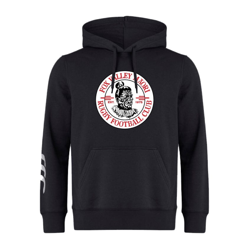 Canterbury Branded Fox Valley Rugby Club Customizable Fleece Hoodie for Both Youth and Adults