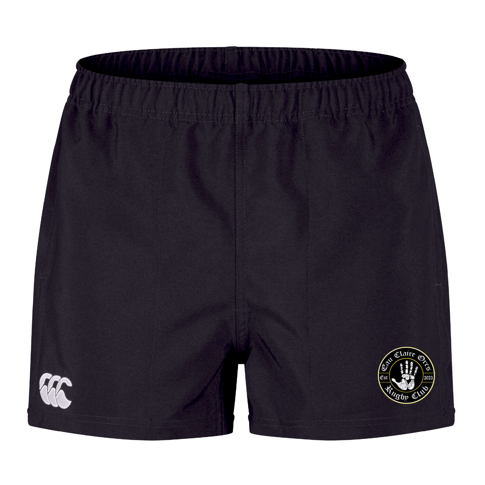 Canterbury's Eco-Friendly Eau Claire Orcs Player Drill Shorts