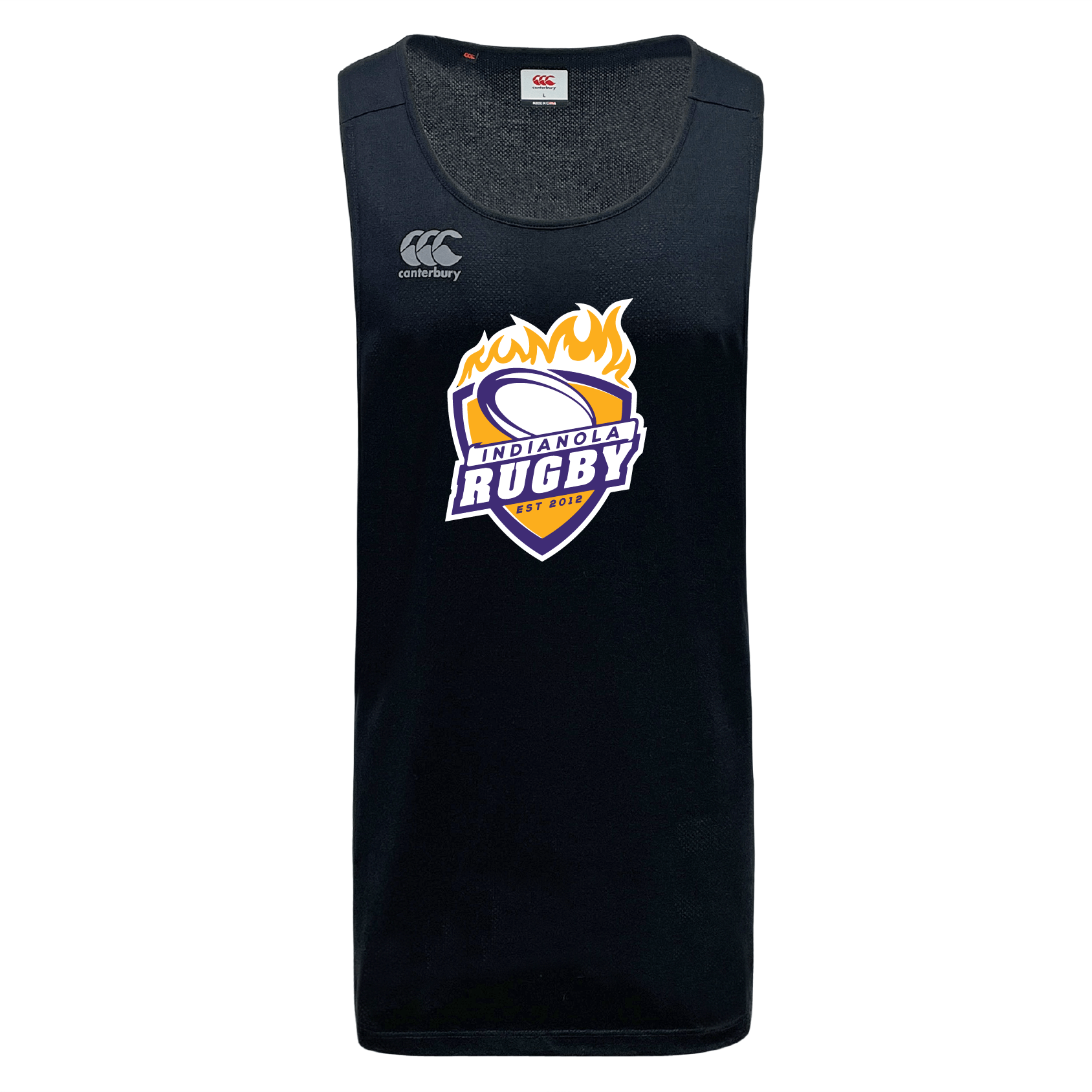 Canterbury's Indianola Rugby Tempo Vapodri Quick-Dry Singlet