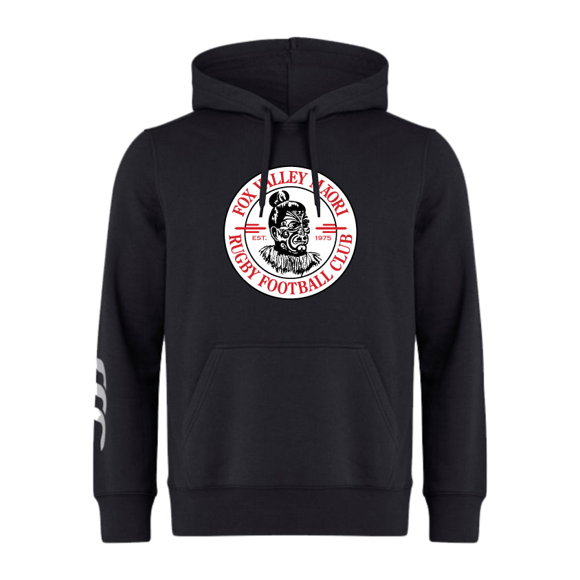 Canterbury Branded Fox Valley Rugby Club Customizable Fleece Hoodie for Both Youth and Adults