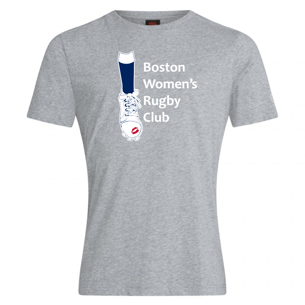 Canterbury Branded Boston Women's Rugby Football Club Plain Casual T-shirt