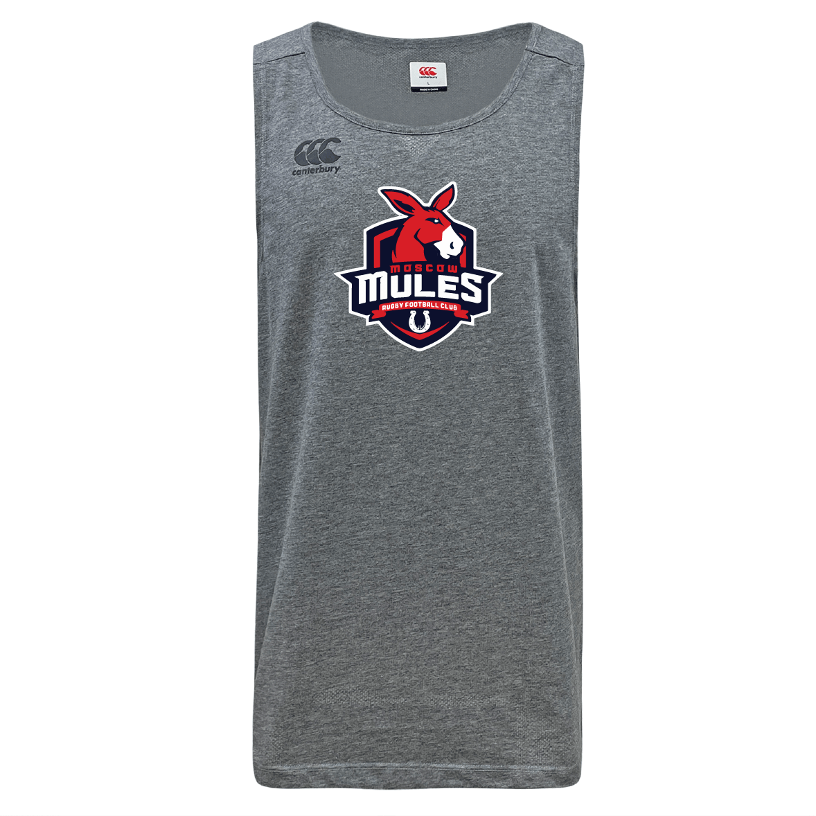 Canterbury's Moscow Mules RFC Tempo Vapodri Quick - Dry Singlet