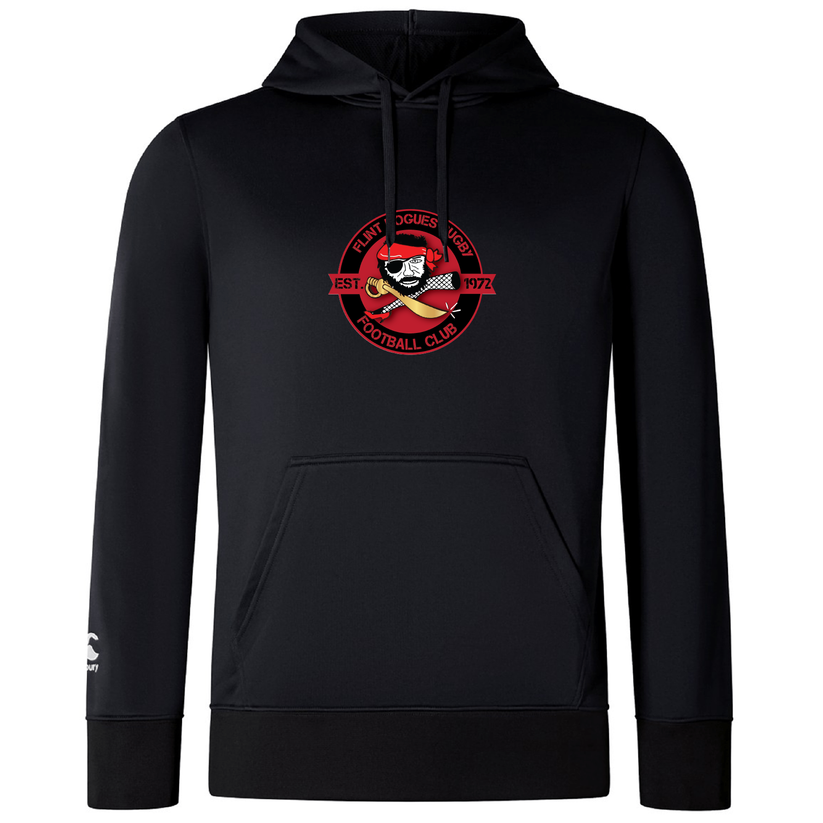 Canterbury's Flint Rogues Club Ultra - Lightweight Embroidered Hoodie