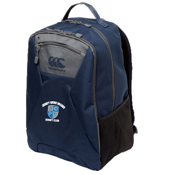 Canterbury Branded Medium-sized Backpack Inspired by Jersey Shore Sharks for Everyday and Athletic Use