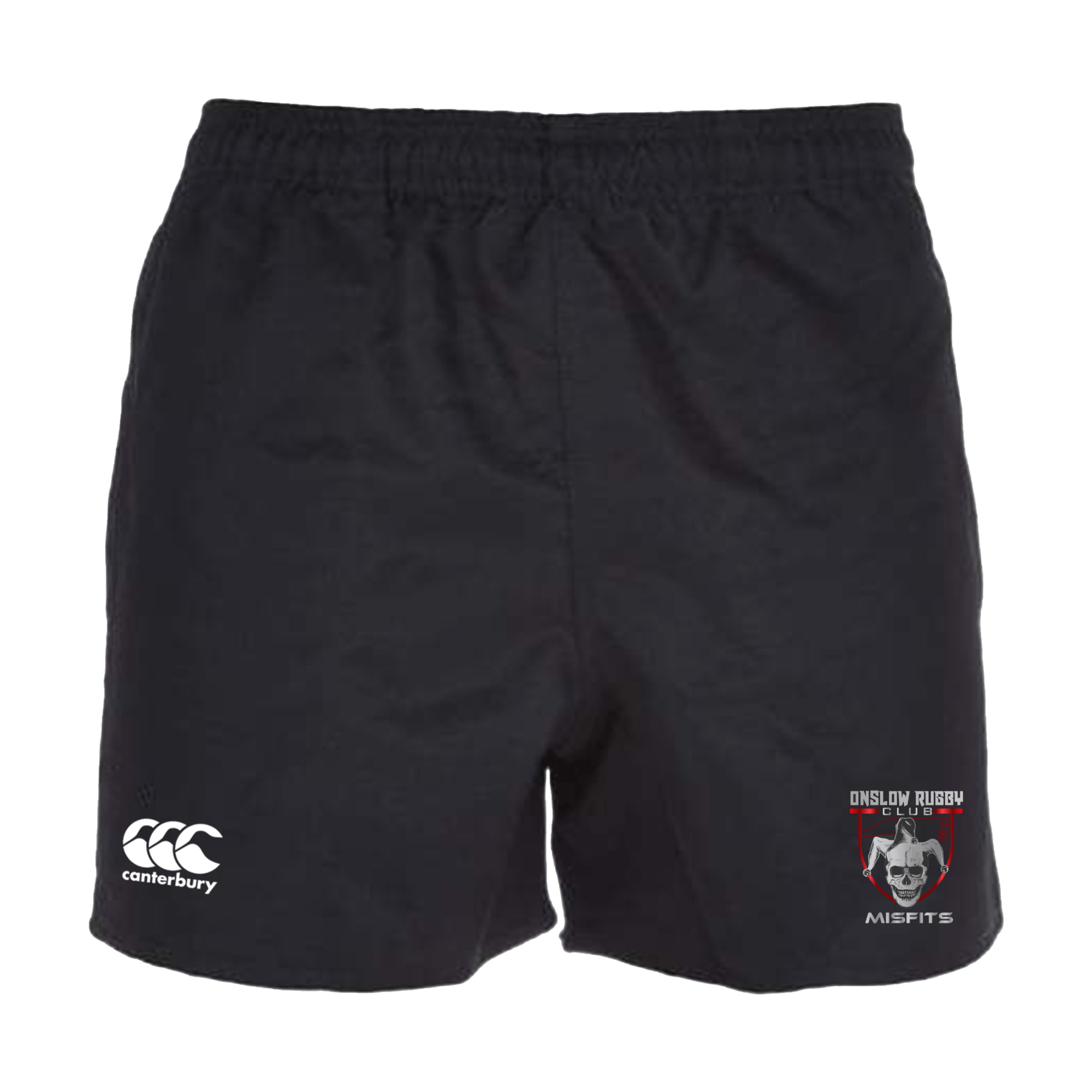 Canterbury Onslow Rugby Misfits Men's Customizable Drill Shorts for Athletes