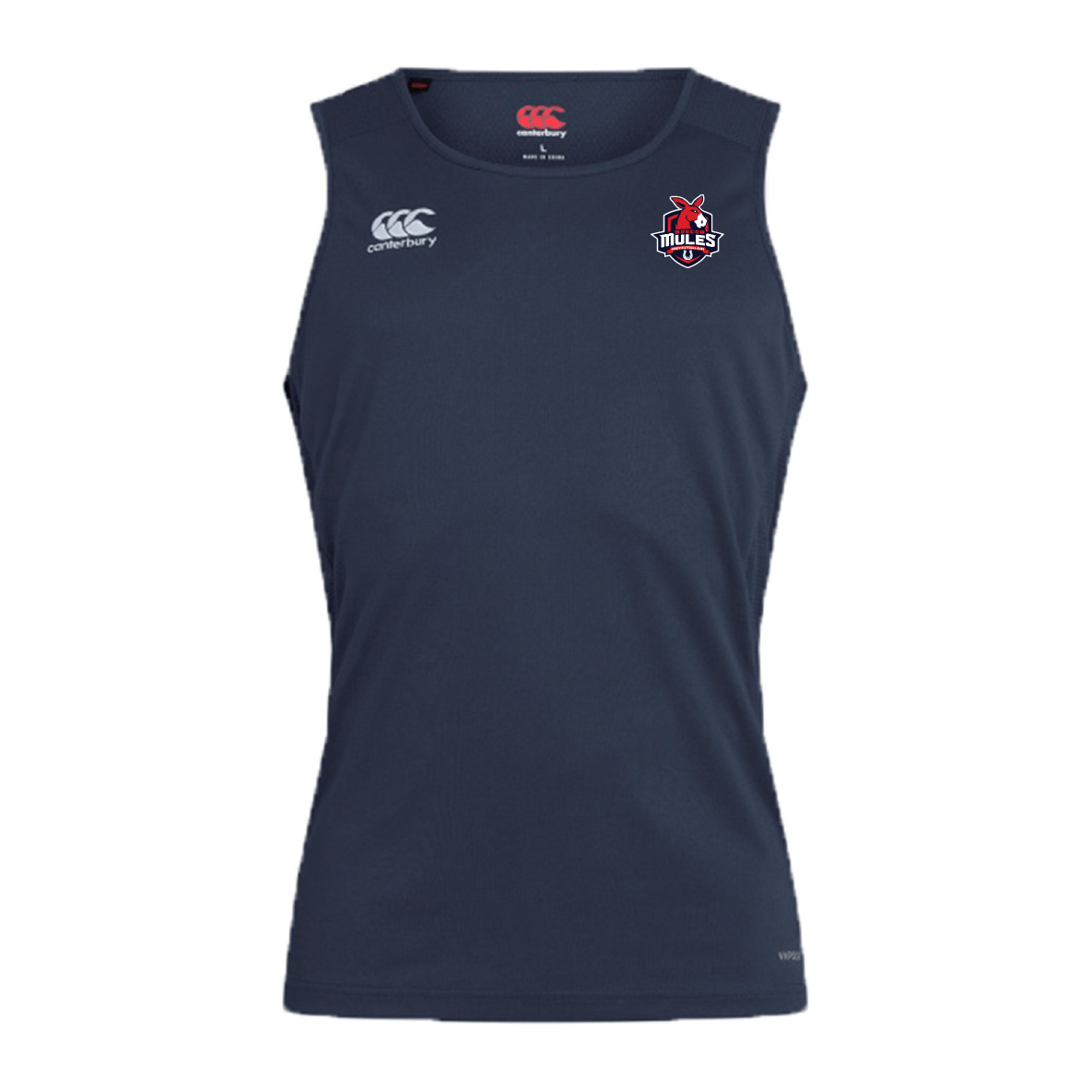 Canterbury RFC Club Dry Moscow Mules Athletic Singlet for Intense Workouts