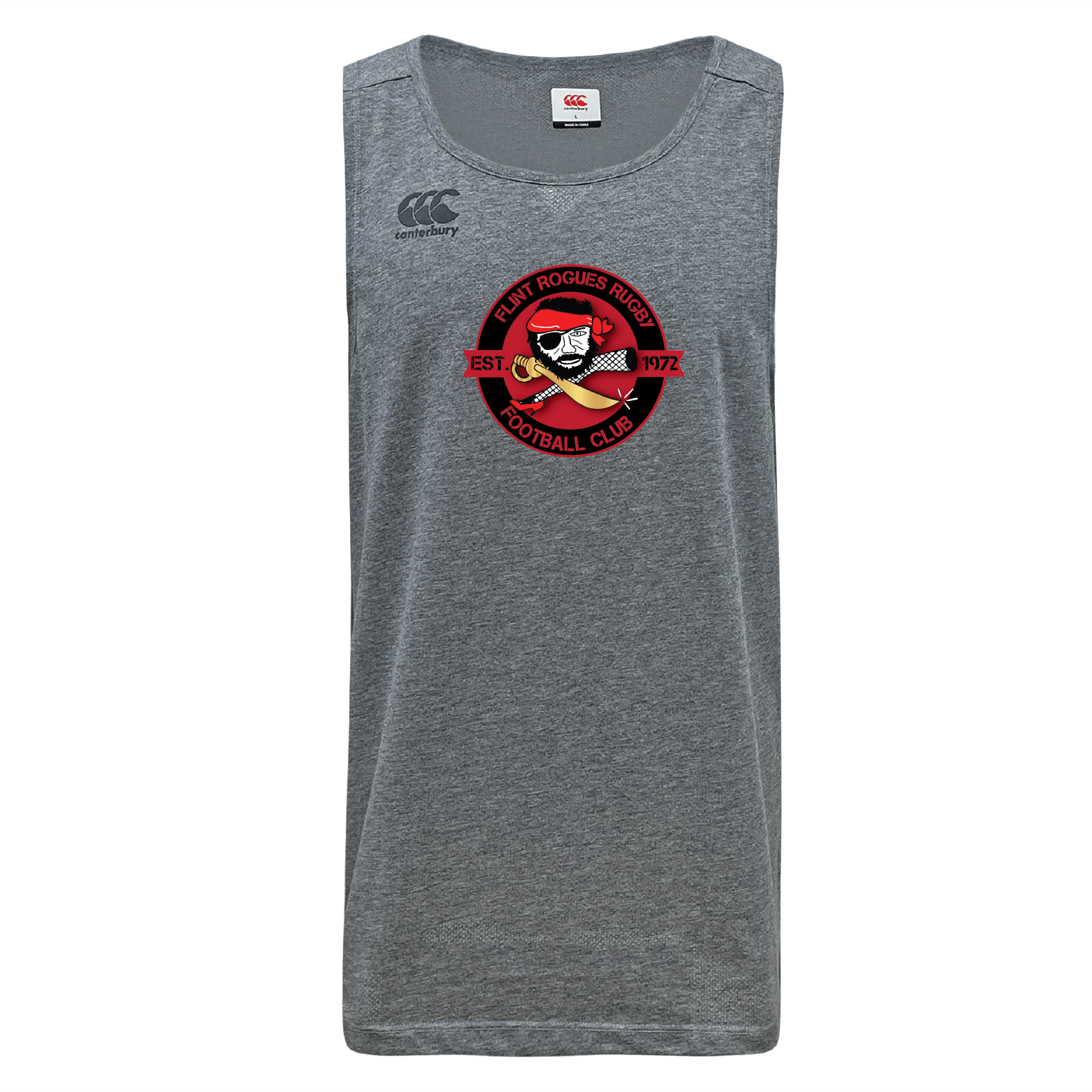 Canterbury's Flint Rogues Tempo Vapodri Quick-Dry Singlet
