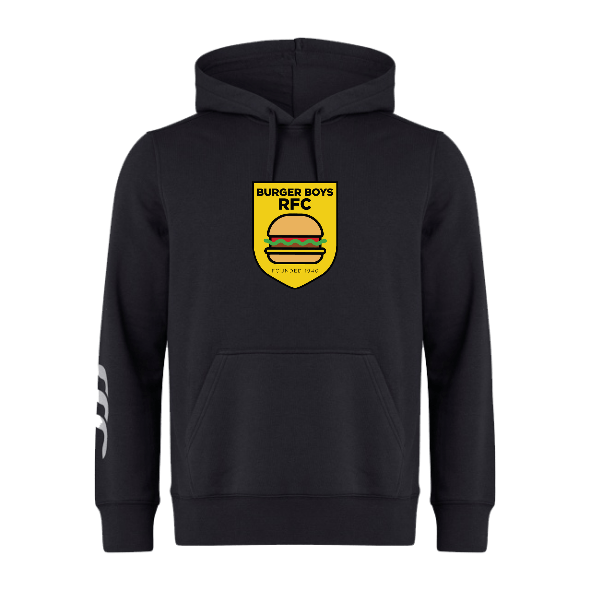 Canterbury's High - Quality Burger Boys RFC Club Rugby Hoodie for Comfort and Style