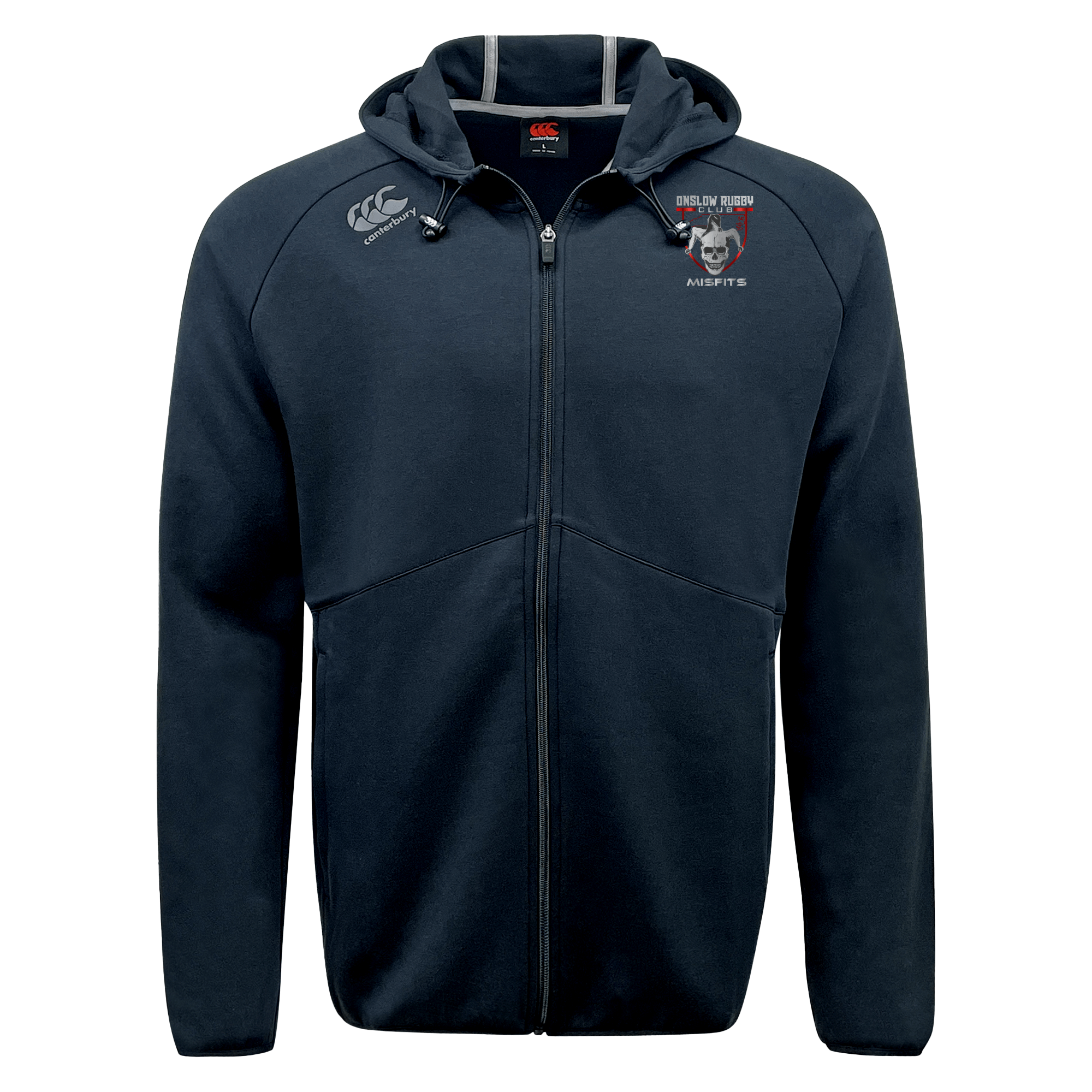 Canterbury Onslow Rugby Misfits Ultra-Soft Vapodri Full-Zip Hoodie