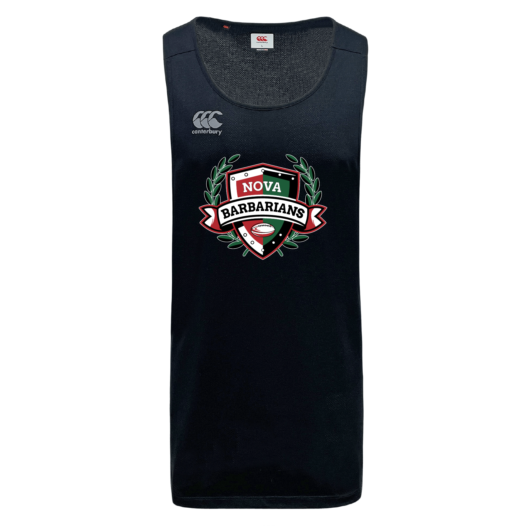 Canterbury NOVA Barbarians High - Performance Tempo Vapodri Athletic Singlet