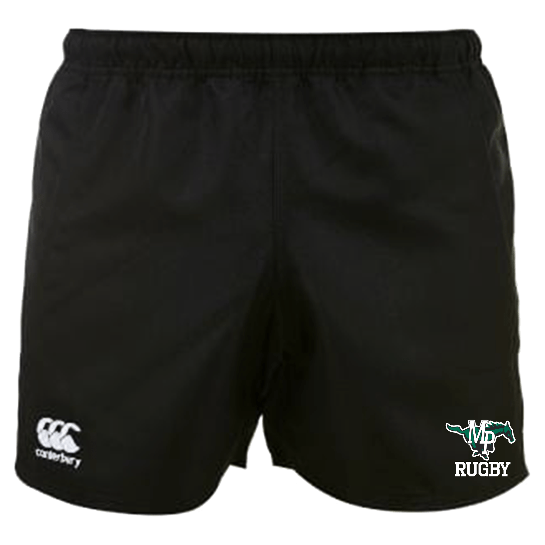 Canterbury Women's Black Moisture-Wicking Advantage Rugby Shorts