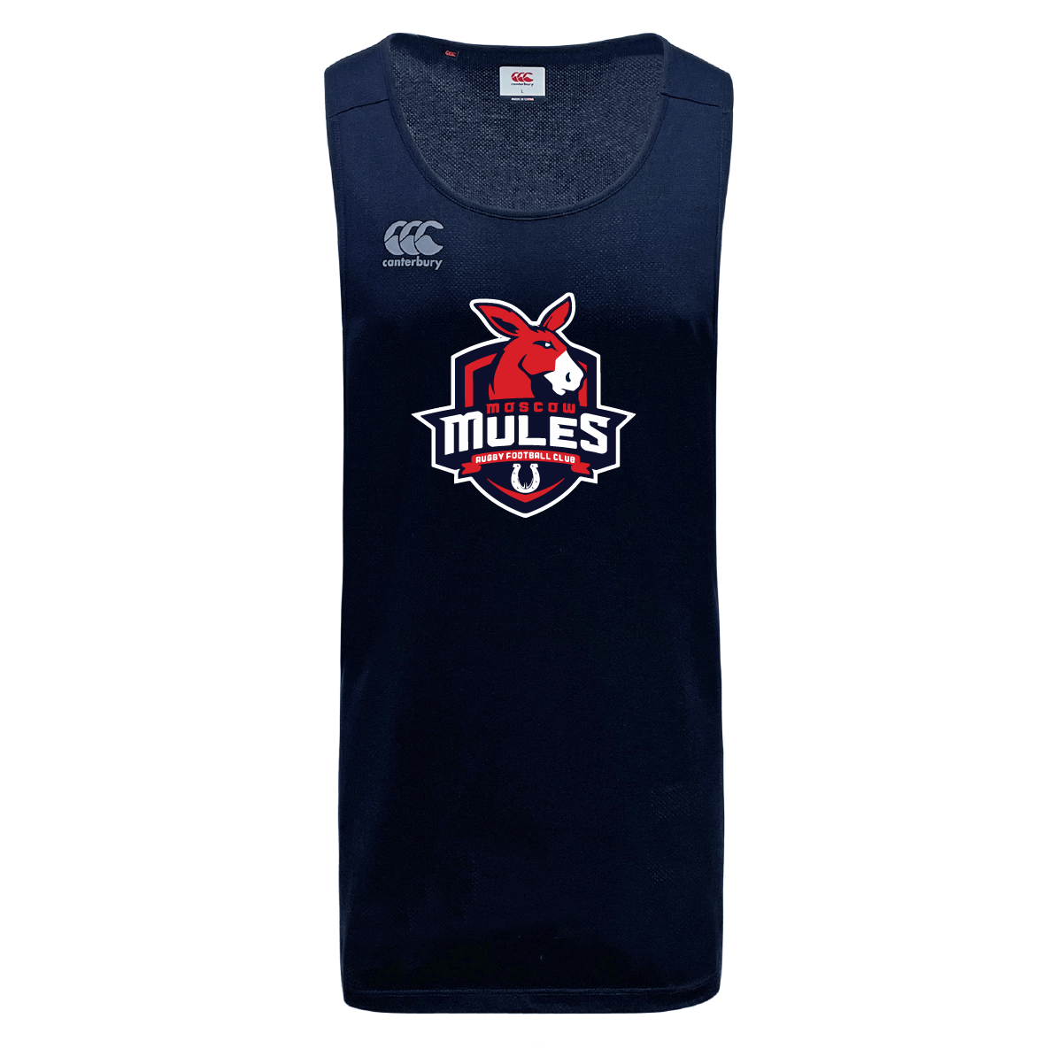 Canterbury's Moscow Mules RFC Tempo Vapodri Quick - Dry Singlet