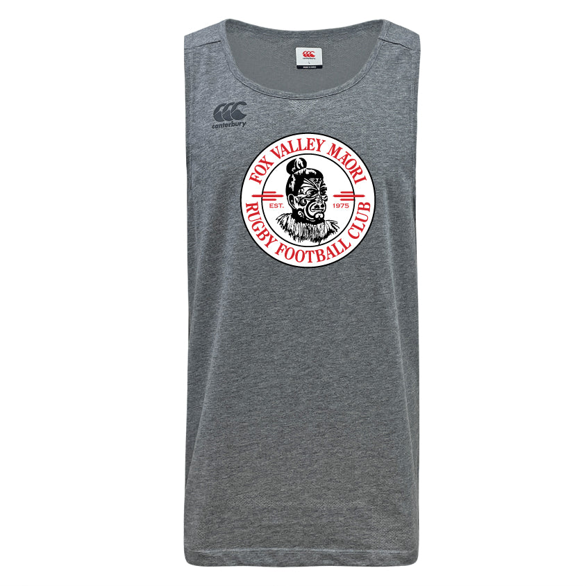 Canterbury Fox Valley Rugby Tempo Vapodri Quick-Drying Singlet