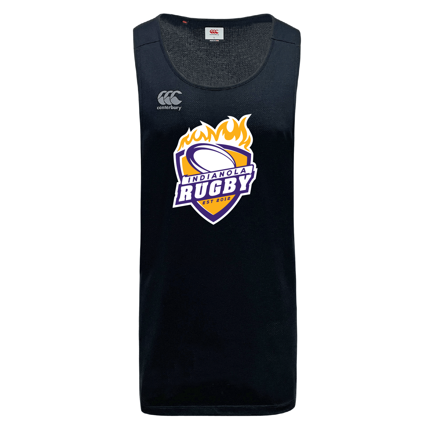 Canterbury's Indianola Rugby Tempo Vapodri Quick-Dry Singlet