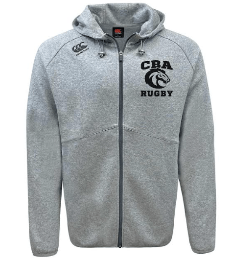 CBA Rugby Canterbury Tonal Embroidered Ultra - Soft Full - Zip Tempo Hoody