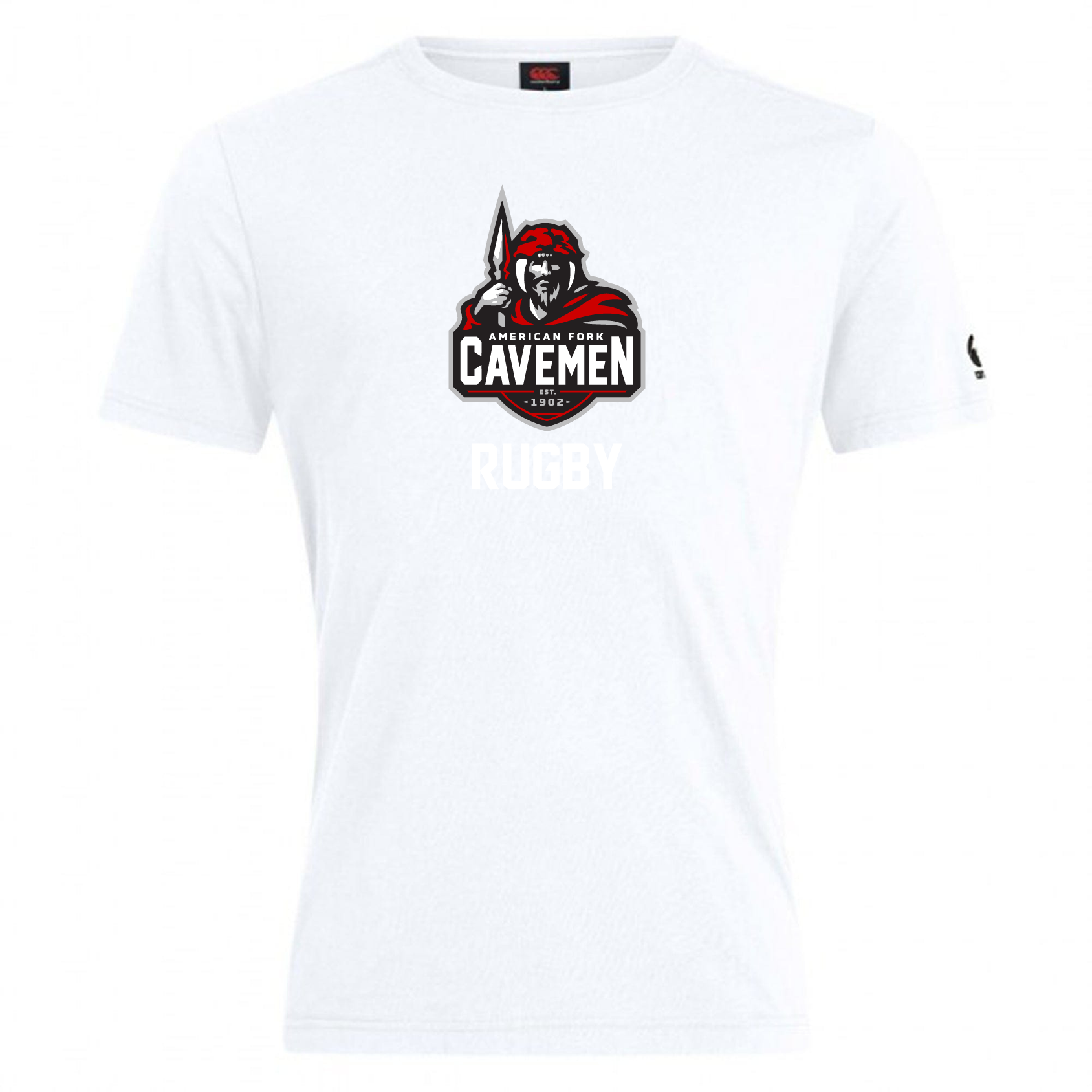 Canterbury's American Fork Cavemen Club Soft Plain Cotton Tee