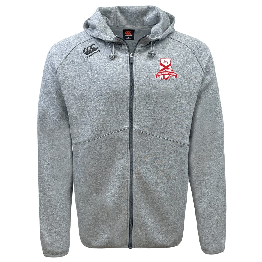 Canterbury Alabama Rugby Alliance Branded Tempo Vapodri Ultra - Soft Full - Zip Hoodie for Daily Wear