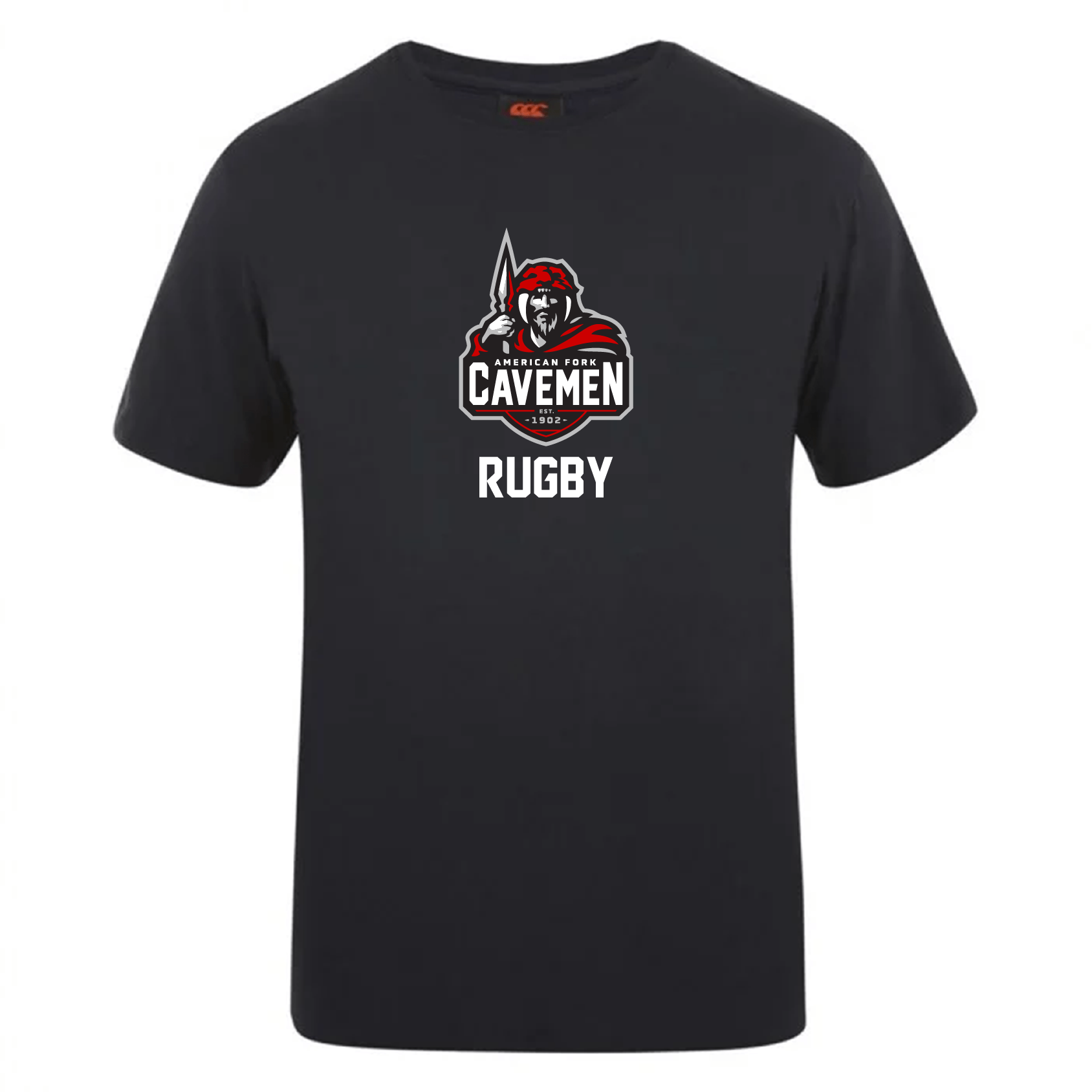 Canterbury's American Fork Cavemen Club Soft Plain Cotton Tee