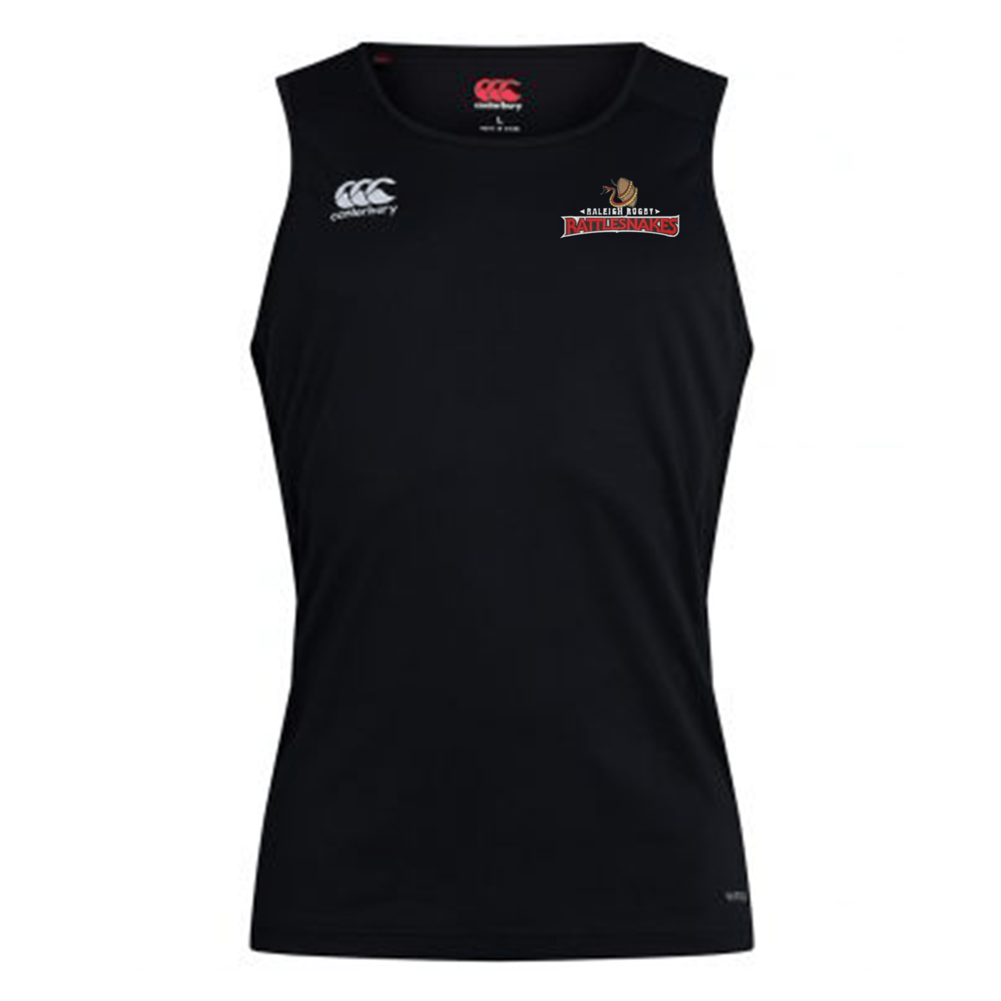 Canterbury Dry Singlet for Raleigh Rattlesnakes Rugby Club