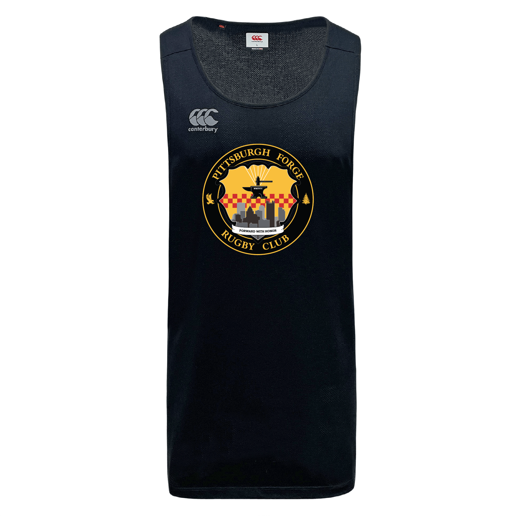 Canterbury Pittsburgh Forge Tempo Vapodri Men's Workout Singlet