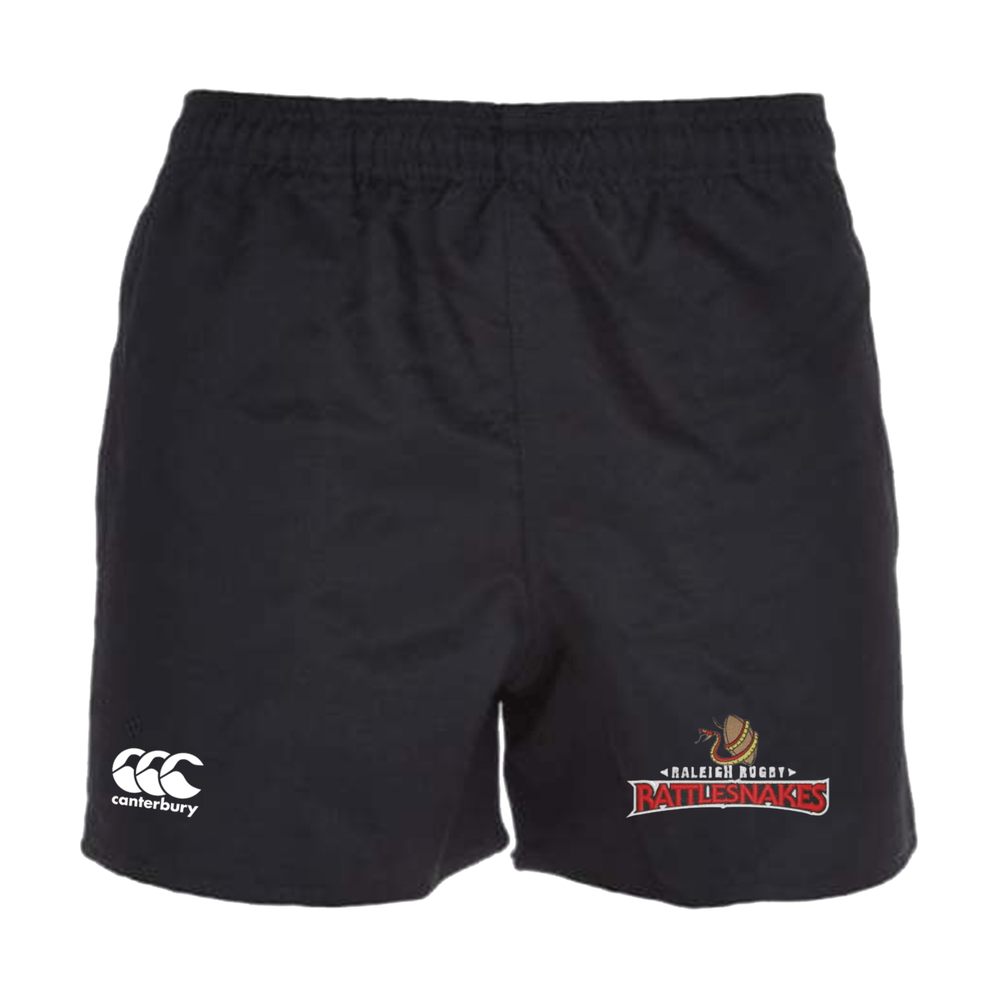 Canterbury Professional Polyester Rugby Shorts for Raleigh Rattlesnakes