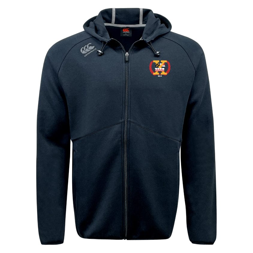Canterbury Potomac Exiles Ultra-Soft Vapodri Full-Zip Hoodie for Everyday Wear
