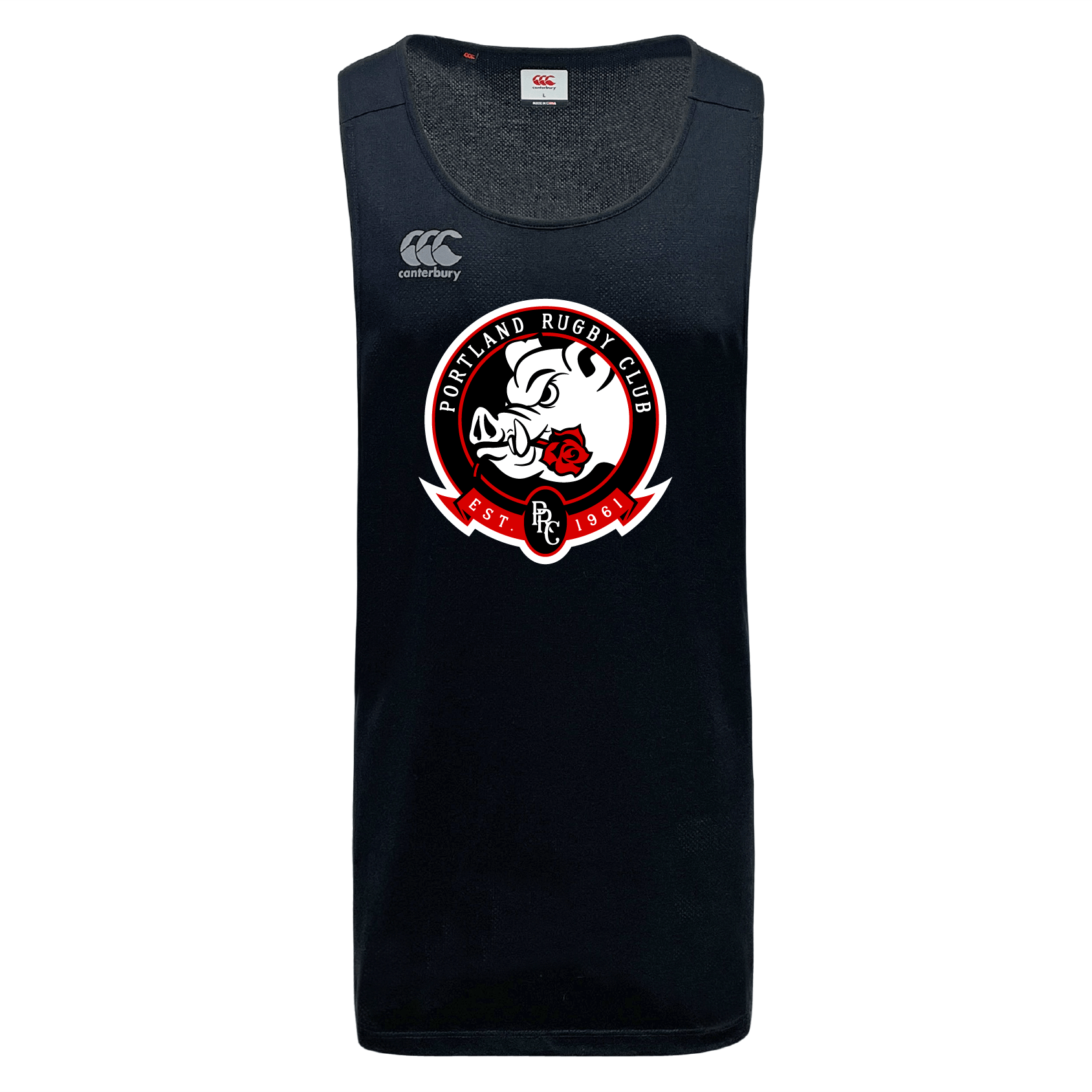 Canterbury Portland Rugby Performance Tempo Vapodri Singlet for Athletes