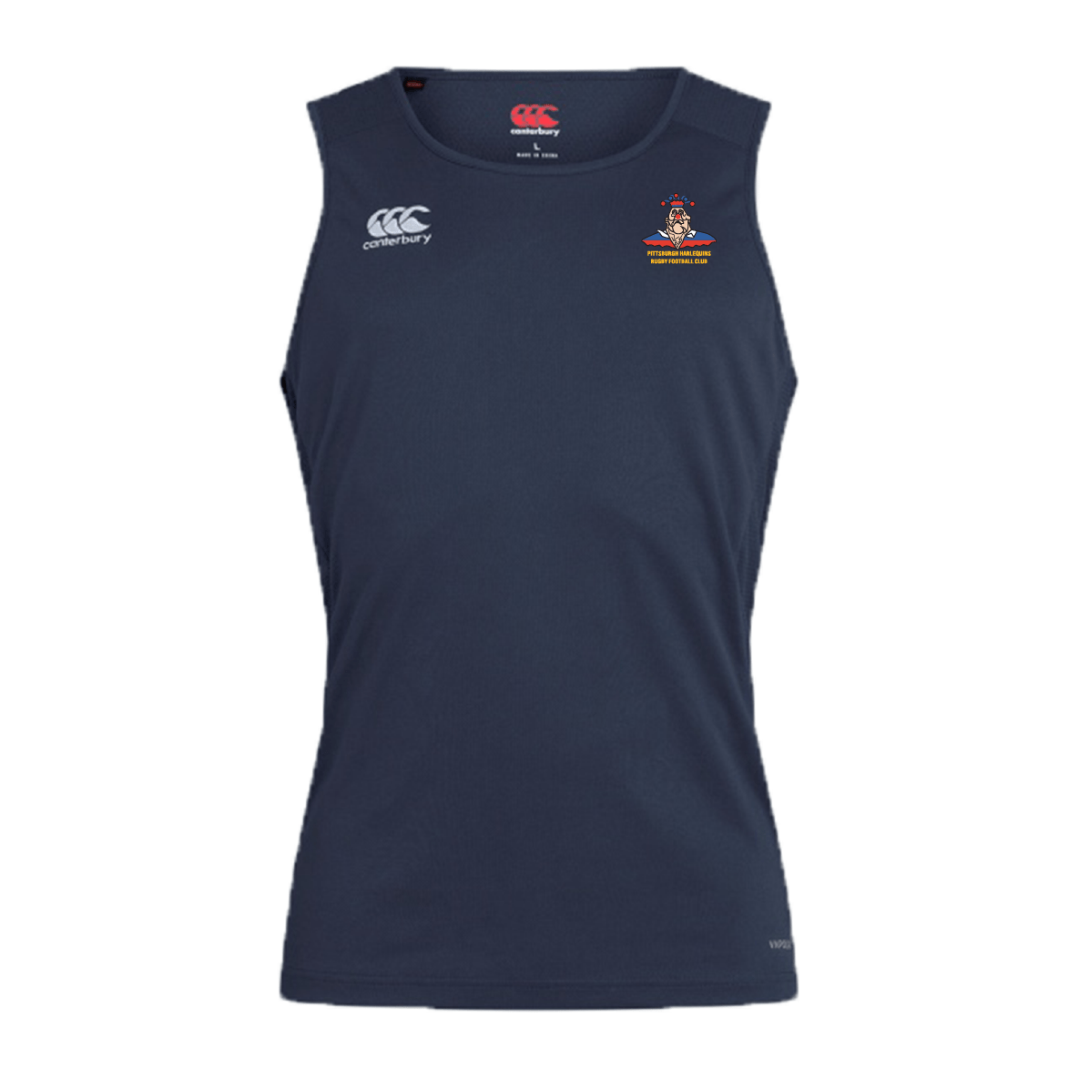 Canterbury Dry Rugby Singlet for Pittsburgh Harlequins Rugby Club Athletes