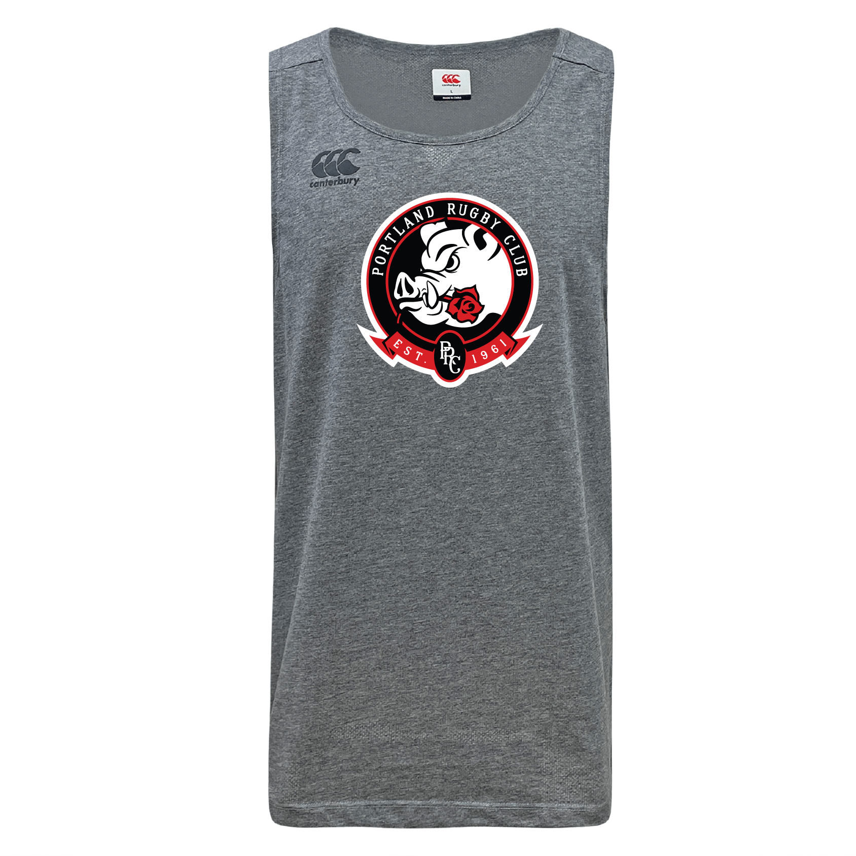 Canterbury Portland Rugby Performance Tempo Vapodri Singlet for Athletes